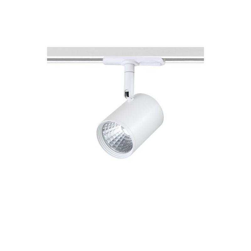 Aca Σποτ ράγας LED COB 2 καλωδίων 12W 4000K Λευκό (ZUNO1240W250)