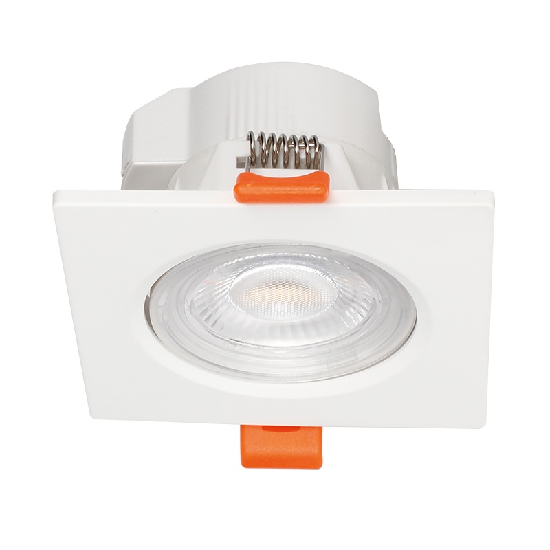 LED SMD ΛΕΥΚΟ χωνευτό φωτιστικό οροφής 7W 40° (FALKO7S)