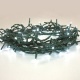100 Led (3mm) Ψυχρά με Πράσινο Καλώδιο (100WE44TG)