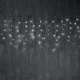 144 Led (5mm) Λαμπάκια Βροχή Ψυχρά με Διάφανο Καλώδιο (R144WE44TC)