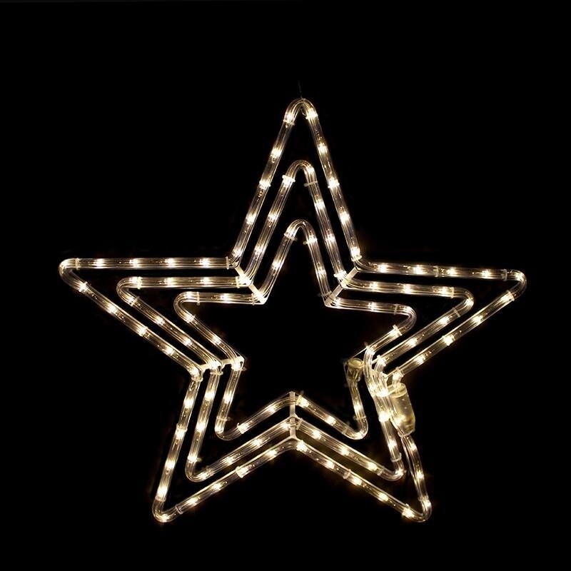 108 Leds (3mm) 3 Stars Θερμό (X3STARLEDWW56)