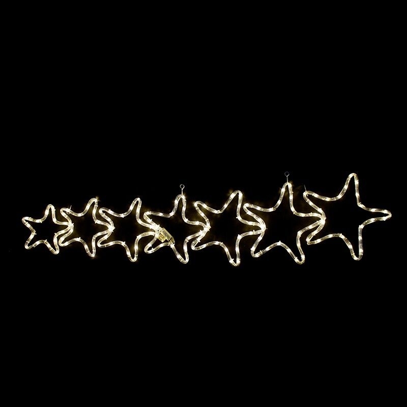 144 Leds (3mm) 7 Stars Θερμό (XSTARSLEDWW119)