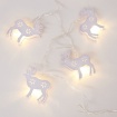 10 Led (5mm) Θερμά Λαμπάκια Metal Reindeer (XB10WW2A)