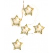 20 Led (5mm) Θερμά Λαμπάκια Metal Star (XL20WW2A)