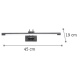 InLight Led Απλίκα Πίνακα 8W Λευκή (1044B)