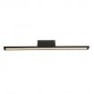 Aca Led Φωτιστικό Επίτοιχο Μπάνιου 16W 3000K Μαύρο (PN19LEDW56BK)