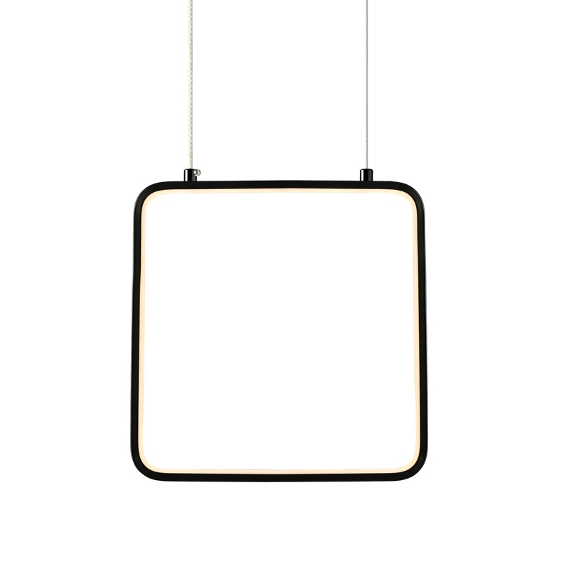 Aca Led Κρεμαστό Φωτιστικό 9W 3000K Μαύρο (V30LEDP22BK)