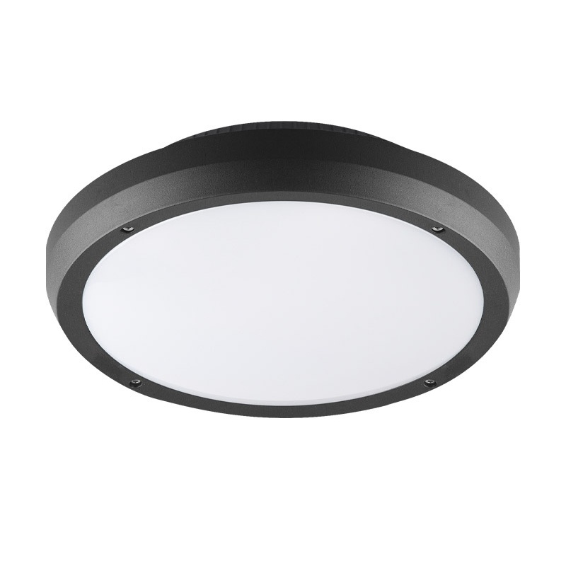 Στεγανή Πλαφονιέρα Οροφής Γραφίτης (21-8011)