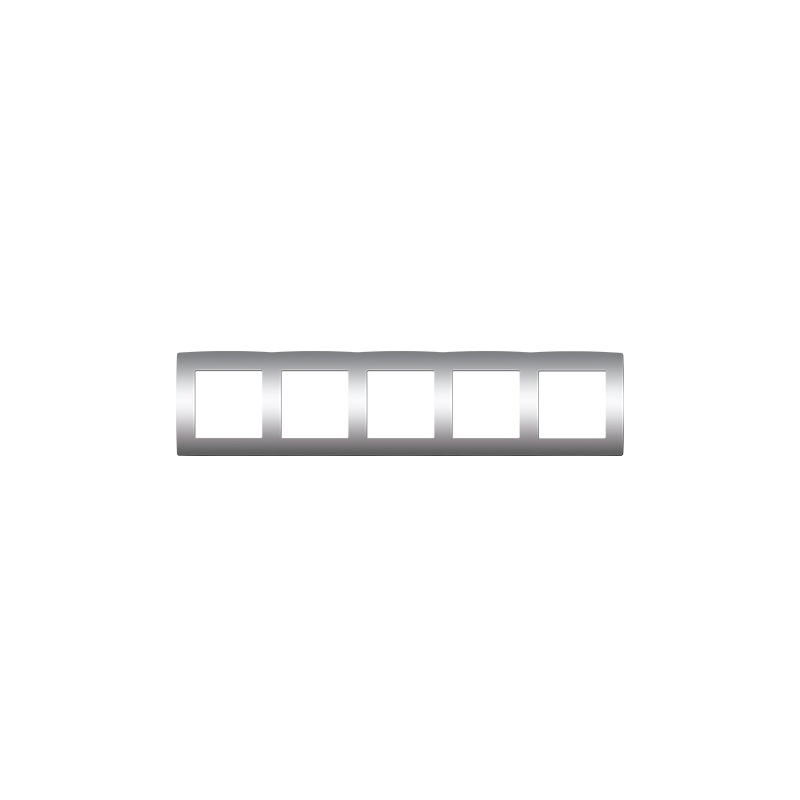 Acaelec Prime Πλαίσιο 5 Θέσεων Ματ Αλουμίνιο (1000119403)