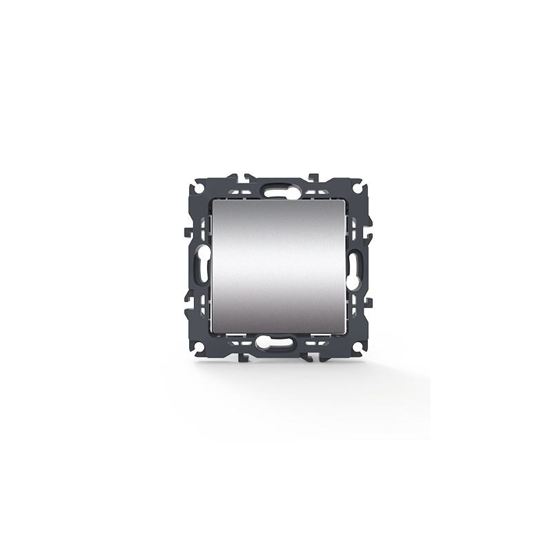 Acaelec Prime Διακόπτης Απλός Ματ Αλουμίνιο (1000110003)