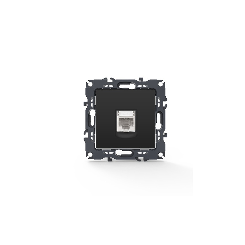 Acaelec Prime Πρίζα Δικτύου RJ45 CAT6 UTP Ματ Ανθρακί (1000113205)