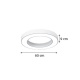InLight Led Κρεμαστό Φωτιστικό 50W Λευκό (6171-60-WH)
