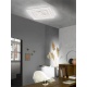 Fischer Honsel Led Πλαφονιέρα Φωτιστικό Οροφής Ratio Λευκό 50x50 (20132)