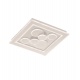 Fischer Honsel Led Πλαφονιέρα Φωτιστικό Οροφής Ratio Λευκό 50x50 (20132)