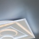 Fischer Honsel Led Πλαφονιέρα Φωτιστικό Οροφής Ratio Λευκό 50x50 (20136)
