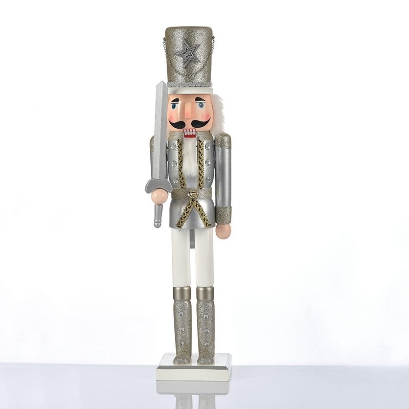 Ξύλινος Καρυοθραύστης Στρατιώτης 30cm (X023002)