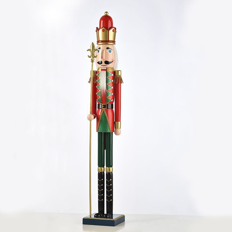 Ξύλινος Καρυοθραύστης Βασιλιάς 30cm (X023003)