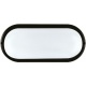 Aca LED SMD επίτοιχη απλίκα Μαύρη 10W 3000Κ (DORA1030B)