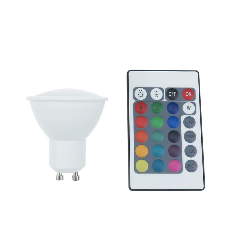 Λάμπα SMD LED Ball 4W GU10 RGBW (GU104RGBWN)