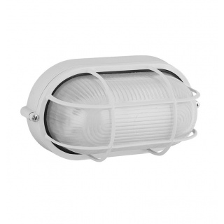 Aca Απλίκα Κήπου Τύπου Χελώνα Λευκό (HI5031W)