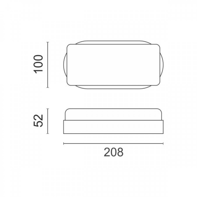 Spotlight Led Επιτοίχιο Φωτιστικό 18W 4000K (7769)