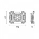 Spotlight Led Φορητός Προβολέας Μπαταρίας 10W 6000K (6265)