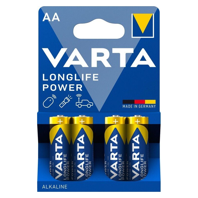 Αλκαλικές Μπαταρίες Varta AA (LR6) (VLLPAA)
