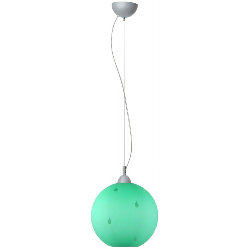 Arkolight Φωτιστικό μονόφωτο γυαλί βεραμάν Ε27 Φ30 (Σ190-34/30)