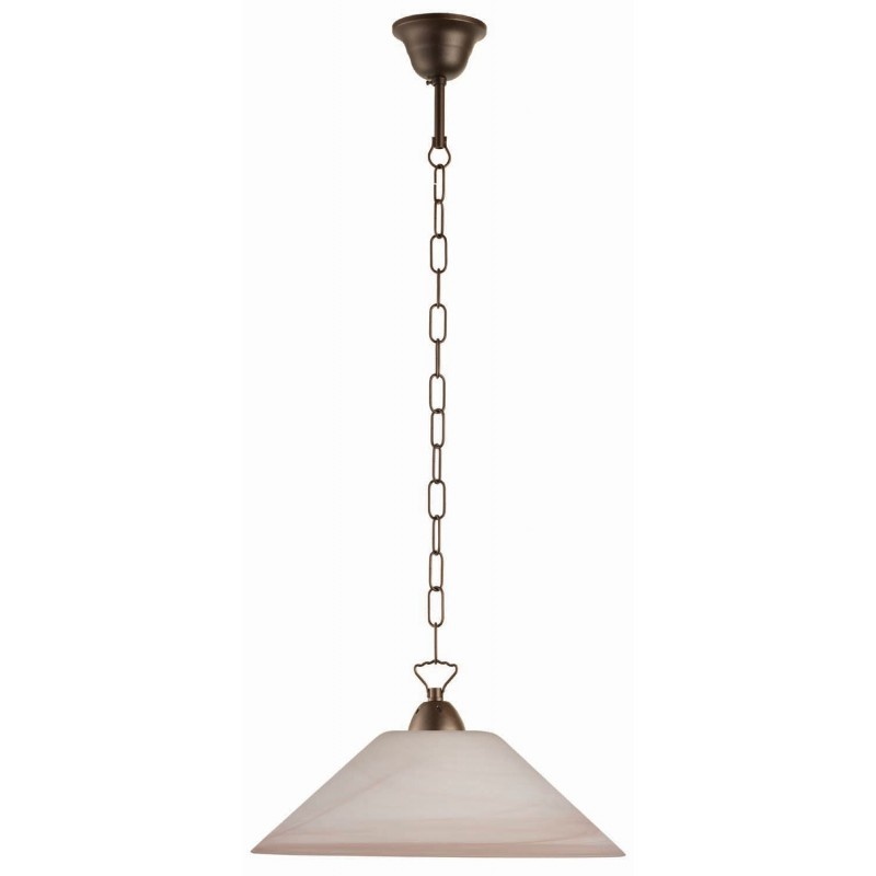 Arkolight Φωτιστικό μονόφωτο γυαλί καφέ Ε27 Φ45 (Β150-2/45)