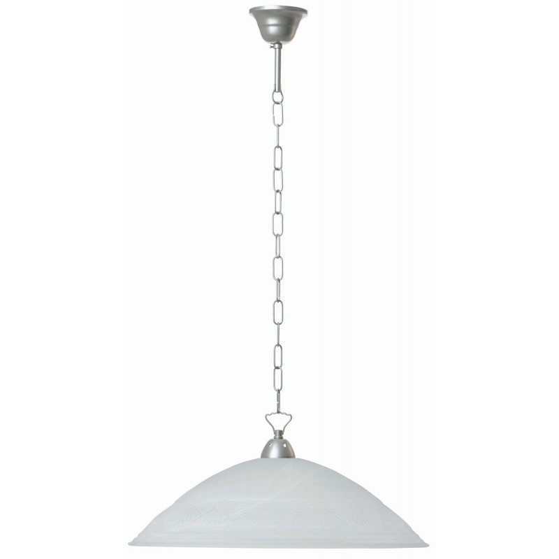 Arkolight Φωτιστικό μονόφωτο γυαλί λευκό Ε27 Φ45 (Β134-1/45)