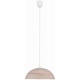 Arkolight Φωτιστικό μονόφωτο γυαλί καφέ Ε27 Φ30 (Ρ28293-2/30)
