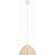 Arkolight Φωτιστικό μονόφωτο γυαλί μελί Ε27 Φ25 (Ρ1147-2/25)