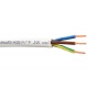 Καλώδιο Εύκαμπτο H05VV-F 3x1,0mm² Λευκό 1m