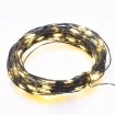 20 Led (3mm) Θερμά Λαμπάκια με Μαύρο Καλώδιο Χαλκού (X0120141)