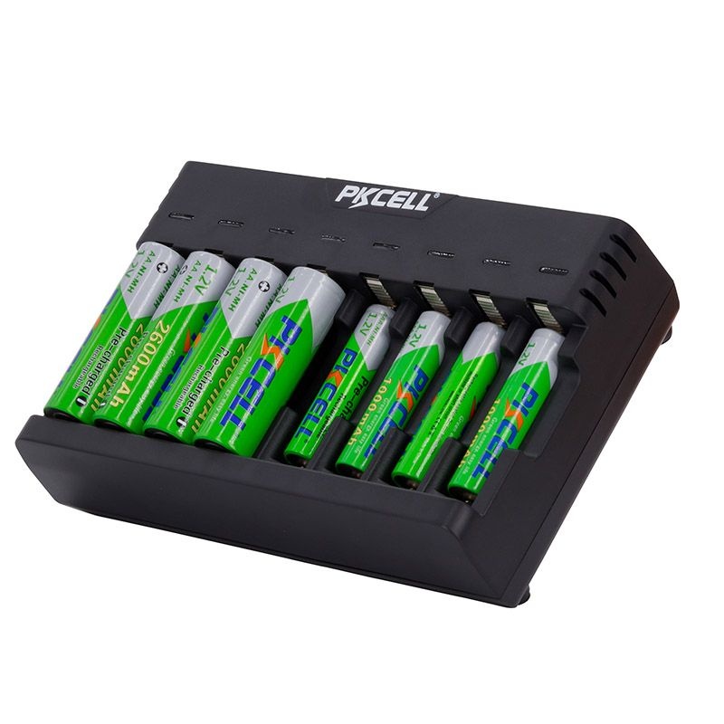 Pkcell Φορτιστής 8 Slot (PK-8181)