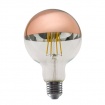 Λάμπα Led Filament Half Rose Gold 8W E27 G95 2700K Dimmable (PALA958WWDIMRG)