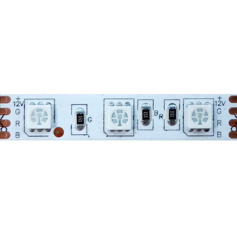 Aca Αδιάβροχη LED Ταινία 5m 14.4W/m 12V DC IP65 RGB 10mm (125050144RGBPC)