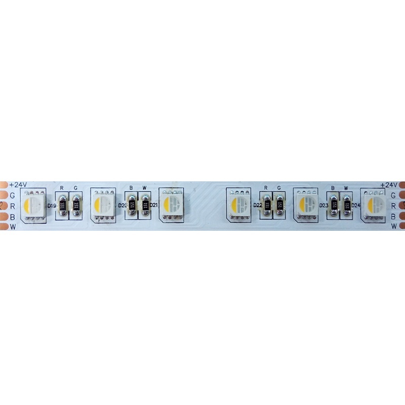 Aca LED Ταινία 5m 17W/m 24V DC IP20 RGB + 6500K 12mm (24505017RGBW65)