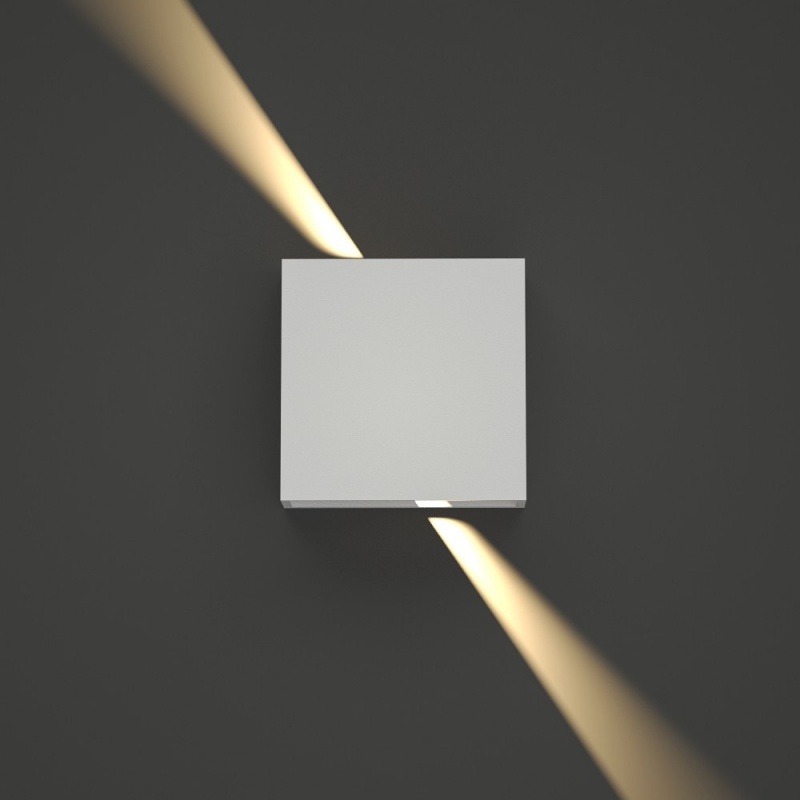 It-Lighting Yellowstone Led 4W 3000K Επιτοίχιο Φωτιστικό Up-Down Ρυθμιζόμενης Δέσμης Λευκό (80200921)