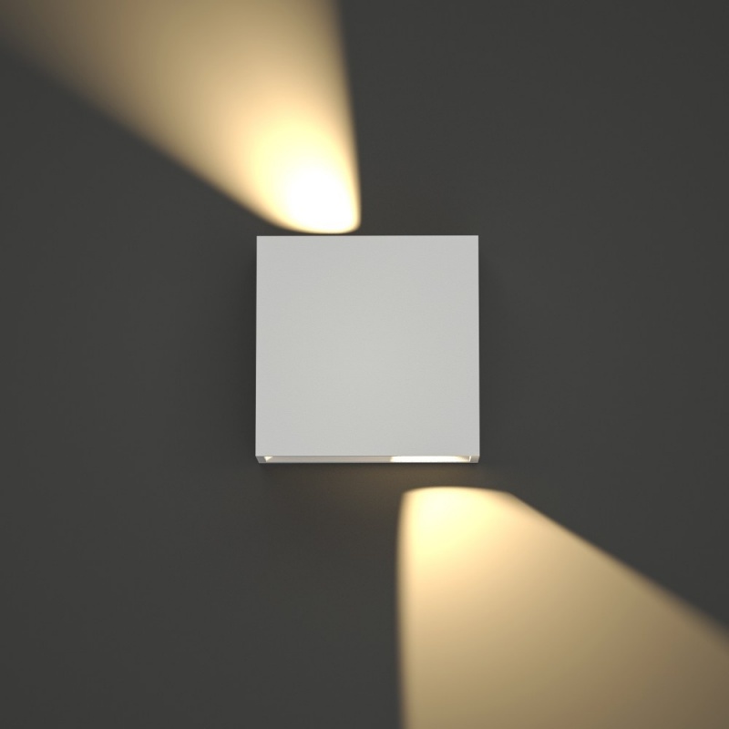 It-Lighting Yellowstone Led 4W 3000K Επιτοίχιο Φωτιστικό Up-Down Ρυθμιζόμενης Δέσμης Λευκό (80200921)