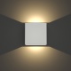 It-Lighting Yellowstone Led 4W 3000K Επιτοίχιο Φωτιστικό Up-Down Ρυθμιζόμενης Δέσμης Ανθρακί (80200941)