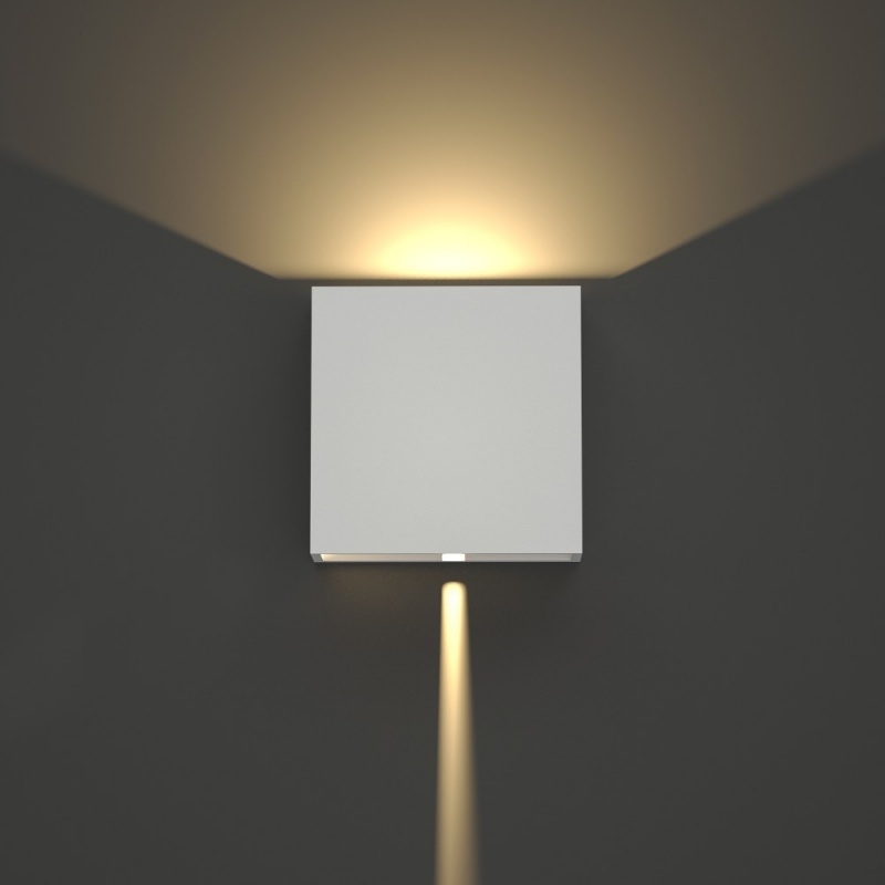 It-Lighting Yellowstone Led 4W 3000K Επιτοίχιο Φωτιστικό Up-Down Ρυθμιζόμενης Δέσμης Ανθρακί (80200941)