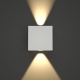 It-Lighting Yellowstone Led 4W 3000K Επιτοίχιο Φωτιστικό Up-Down Ρυθμιζόμενης Δέσμης Ανθρακί (80200941)
