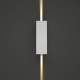 It-Lighting Lanier Led 5W 3000K Επιτοίχιο Φωτιστικό Up-Down Ρυθμιζόμενης Δέσμης Λευκό (80201021)