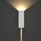 It-Lighting Lanier Led 5W 3000K Επιτοίχιο Φωτιστικό Up-Down Ρυθμιζόμενης Δέσμης Λευκό (80201021)