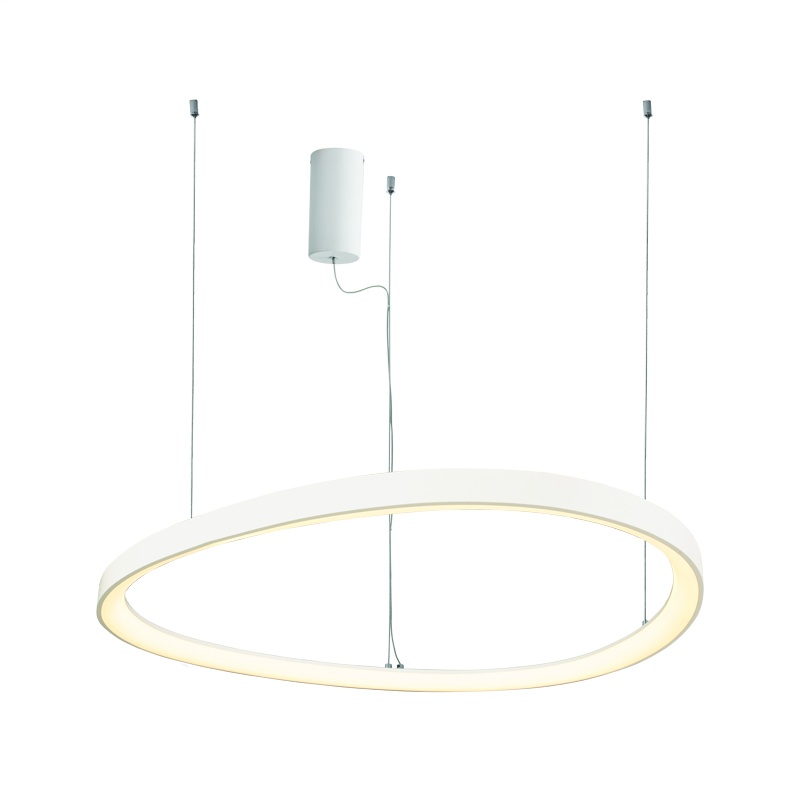 Aca Led Κρεμαστό Φωτιστικό 54W 3000Κ Λευκό (BR97LEDP60WH)