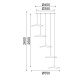 Aca Led Κρεμαστό Φωτιστικό 25W 3000K (ZM34LEDP55BR)