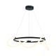 Aca Led Κρεμαστό Φωτιστικό 36W 3000K Μαύρο (ZM36LEDP60BK)