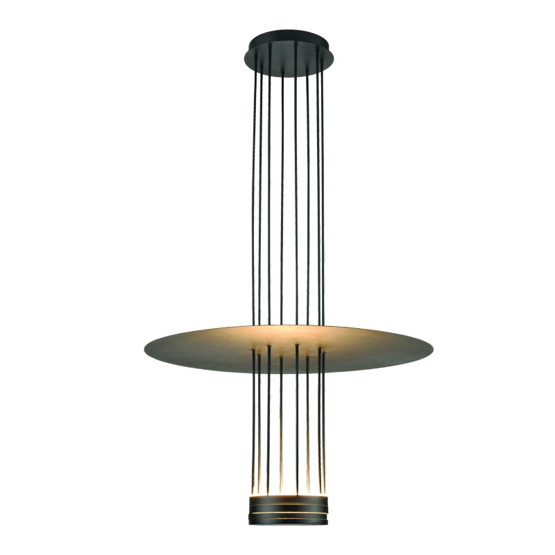 Aca Led Κρεμαστό Φωτιστικό 18W Μαύρο (YL1691LEDPBK) [ΝΤ]