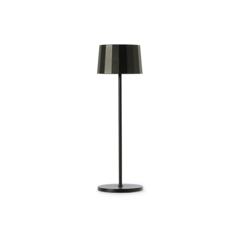 Logica Twiggy Less Led Επαναφορτιζόμενο Επιτραπέζιο Φωτιστικό Μαύρο (MC42755)